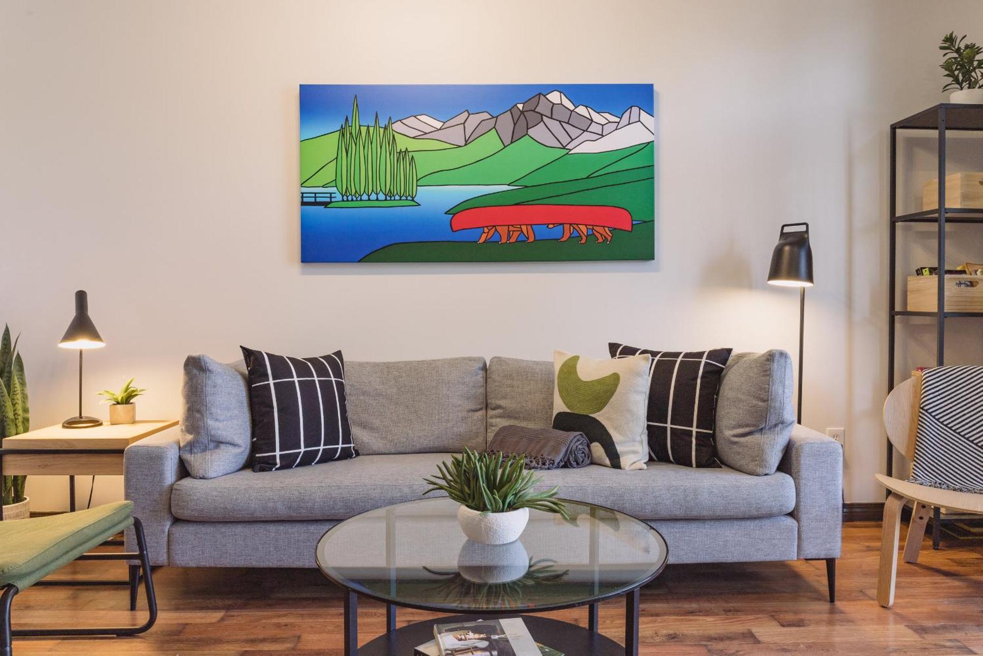 Appartamento Grassihaus Mountain Getaway Canmore Esterno foto